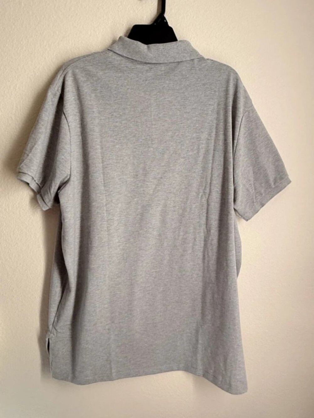 Polo Ralph Lauren Men's The Big Shirt Polo Cotton Grey Heather Size L NWT - Picture 2 of 14